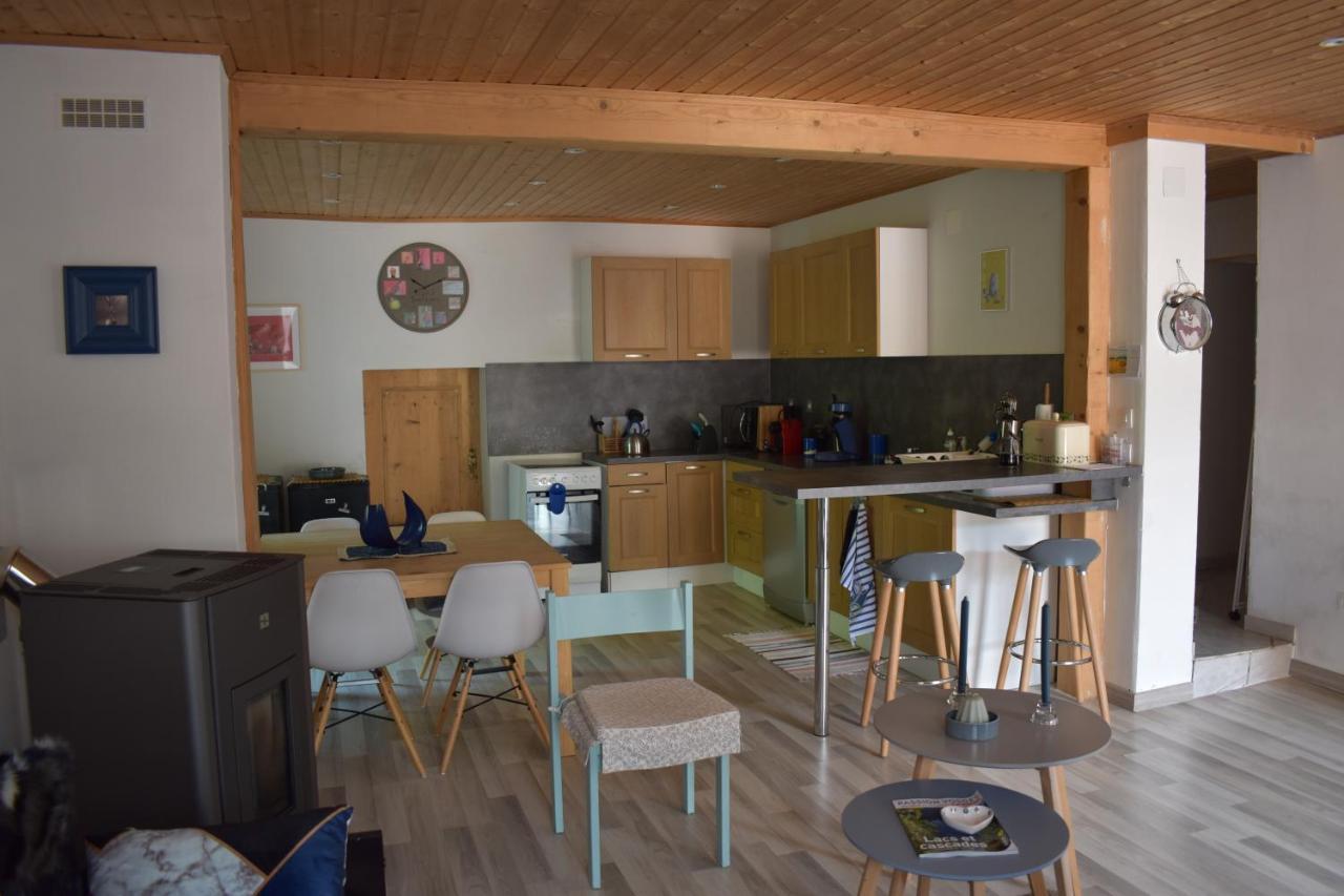 Bleu Seize Apartment Natzwiller Bagian luar foto